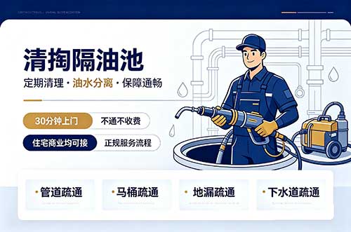 北流清掏隔油池
