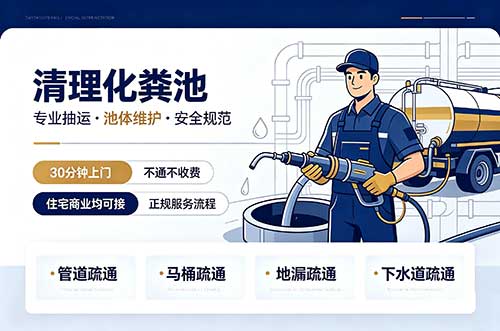 北流清理化粪池